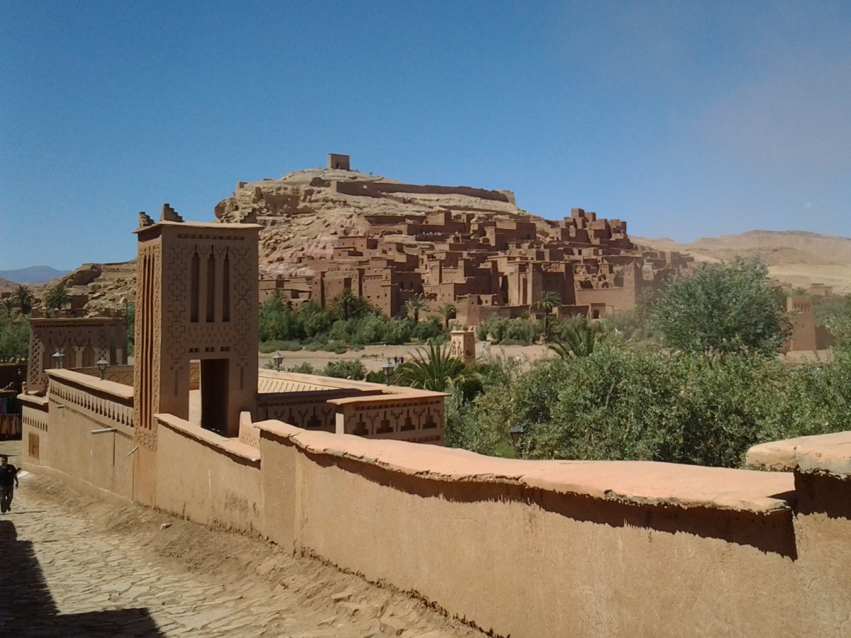 Ruins in Moroccan desert